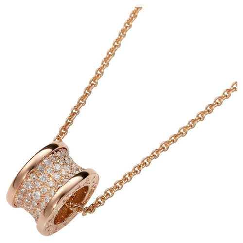 Collier BULGARI - Collier B.Zero1 en or rose et diamants 58 Facettes