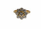Bague 58 Bague fleur de diamants 58 Facettes