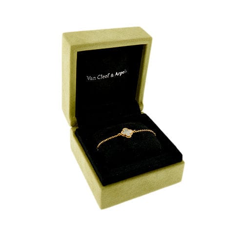 Bracelet Van Cleef & Arpels - Bracelet Trèfle à Quatre Feuilles en Nacre 58 Facettes 39299