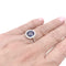 Bague 50 Bague ancienne platine, saphir, diamants. 58 Facettes 33634