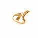 Bague 54 Bague Toi & Moi or jaune diamants 58 Facettes 100-GS33723