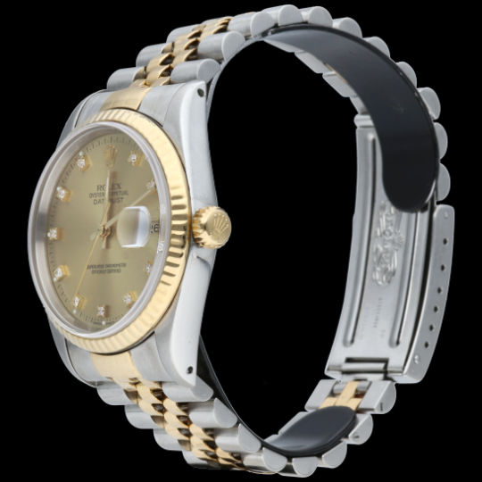 Rolex Datejust 36 Uhr 18K Gelbgold / Stahl