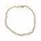 Bracelet Bracelet en or jaune et blanc 58 Facettes