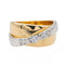 Bague 53.5 Bague Trilogie Or jaune Diamant 58 Facettes 3073306CN