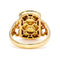 Bague 61 Bague treillis en or jaune, diamants et émail 58 Facettes E9D02CAC82424A9E93FB62EBBFAA7096