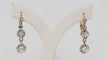 Boucles d'oreilles Boucles d'oreilles anciennes en or jaune et diamants 58 Facettes 30616