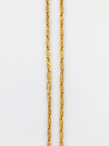 Collier Collier chaine vintage or brossé 58 Facettes 510