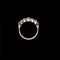 Bague 55 Bague victorienne en or et argent avec diamant de 1,50 carat 58 Facettes