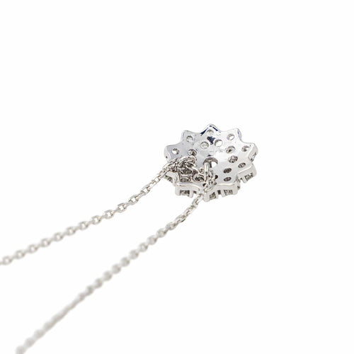 Collier Collier Or blanc Diamant 58 Facettes 3869424CN