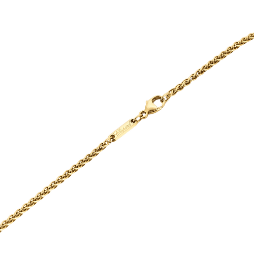 Collier CHOPARD - Collier HAPPY DIAMONDS ICON or jaune, diamants 58 Facettes BO/250017