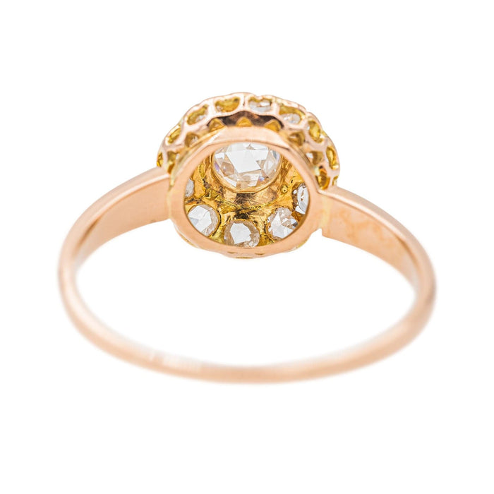 Bague 58 Bague Marguerite Or rose Diamant 58 Facettes 2975748CN