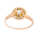 Bague 58 Bague Marguerite Or rose Diamant 58 Facettes 2975748CN