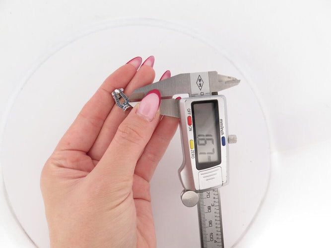 Bracelet bracelet FRED force 10 mm or blanc & saphirs 58 Facettes 263863