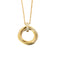 Collier CARTIER - TRINITY - Collier en or rose, pendentif trois ors et diamants 58 Facettes PAL3433