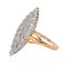 Bague 56 Bague Marquise Or jaune Diamant 58 Facettes 3132891RV
