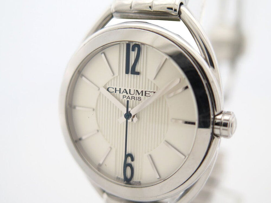 Montre montre CHAUMET liens acier 29 mm quartz boite 58 Facettes 263430