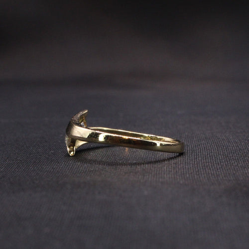 Bague Bague trilogie de diamants  sertie sur or jaune 58 Facettes