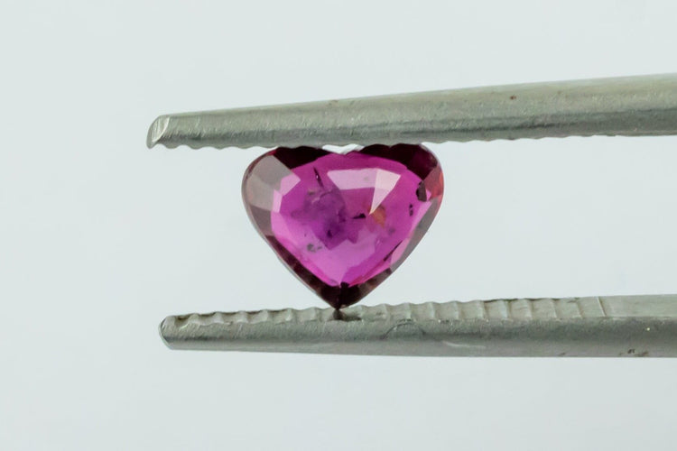 Gemstone Rubis 1.03cts chauffé de Birmanie certificat GFCO 58 Facettes 475