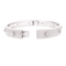 Bracelet Buccelati "Macri Classica" or blanc, diamants. 58 Facettes 34177
