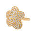 Bague 51 Bague Fleur Or rose Diamant 58 Facettes 3230369CN