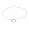 Collier Collier Or rose Diamant 58 Facettes 2635508CN