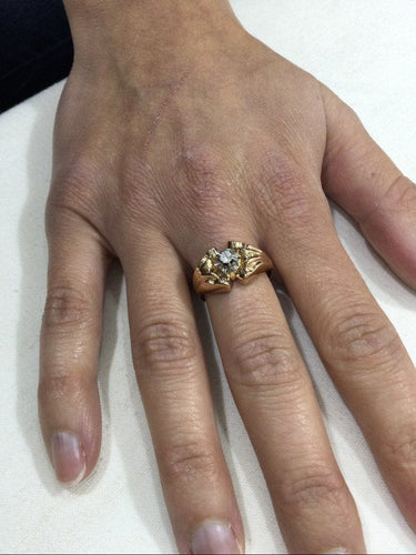 Прстен од ружичастог злата