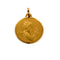 Pendentif Médaille Religieuse ange en or jaune 58 Facettes COG0472