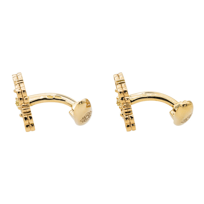 Buccellati Cufflinks Yellow gold Mother-of-pearl