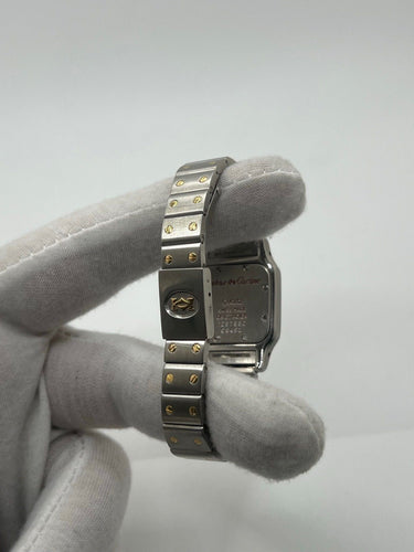 Montre Cartier Santos Galbée Lady 1057930 58 Facettes