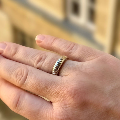 Bague 53 Anneau torsadé Boucheron 58 Facettes REF2554CF-322