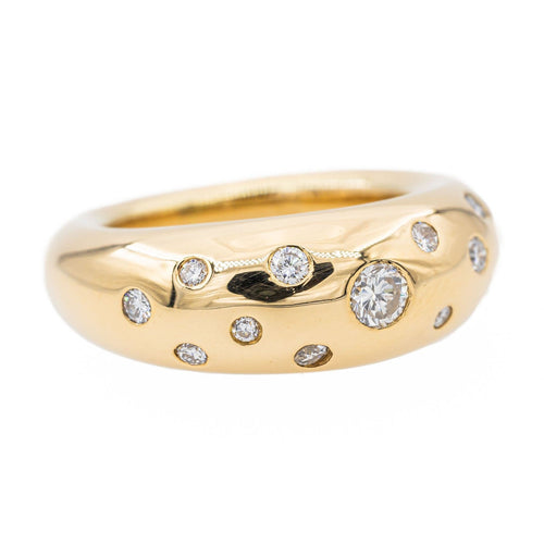 Bague 53 Bague Jonc Or jaune Diamant 58 Facettes 2232390CN