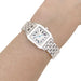 Montre Montre Cartier ,"Santos demoiselle", acier. 58 Facettes 34044