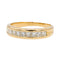 Bague 61 Bague Demi alliance Or jaune Diamant 58 Facettes 3000072CN