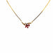 Collier Collier Or jaune rubis et diamants 58 Facettes 2-CO-GS33290