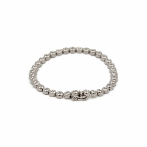 Bracelet Bracelet tennis diamants 58 Facettes REF24060-223