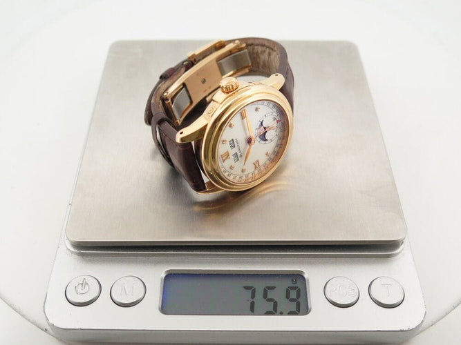 Montre montre BLANCPAIN leman moonphase 2360-3691a 33mm automatique or 18k 58 Facettes 267460