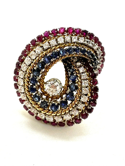 Bague Magnifique bague spirale Dolce Vita vintage 58 Facettes