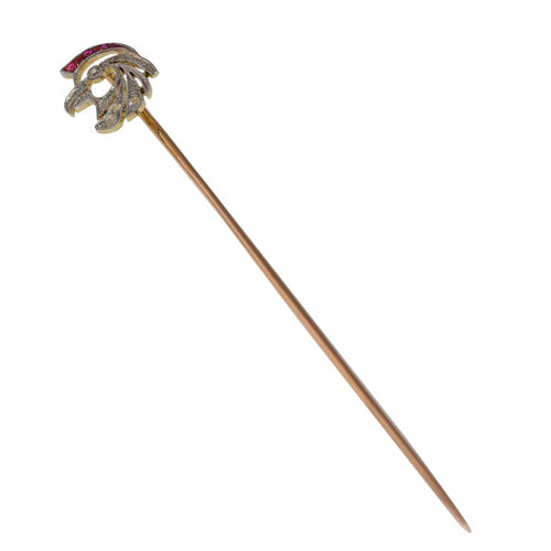 Broche Epingle Tête de Faucon 58 Facettes 24037-0156