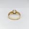 Bague 57 Bague en or jaune, aigue-marine et diamants 58 Facettes 32640