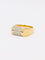 Bague 54.5 Bague chevalière or jaune diamants 0,4 ct 58 Facettes J373