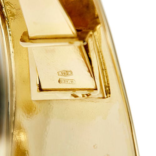 Bracelet Bracelet rigide à bande contrariée 58 Facettes 37440