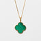 Collier Van Cleef & Arpels - Rare Sautoir Magic Alhambra Malachite Or Jaune 58 Facettes 2.19277