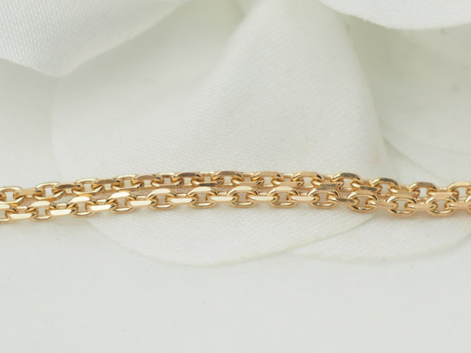 Collier Collier pendentif en or jaune, émeraude et diamants 58 Facettes 33327