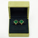 Boucles d'oreilles Van Cleef & Arpels - Boucles d’oreilles Vintage Alhambra Malachite en or jaune 58 Facettes