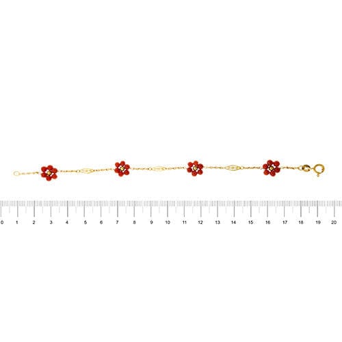 Bracelet Bracelet fleur de corail 58 Facettes 32343