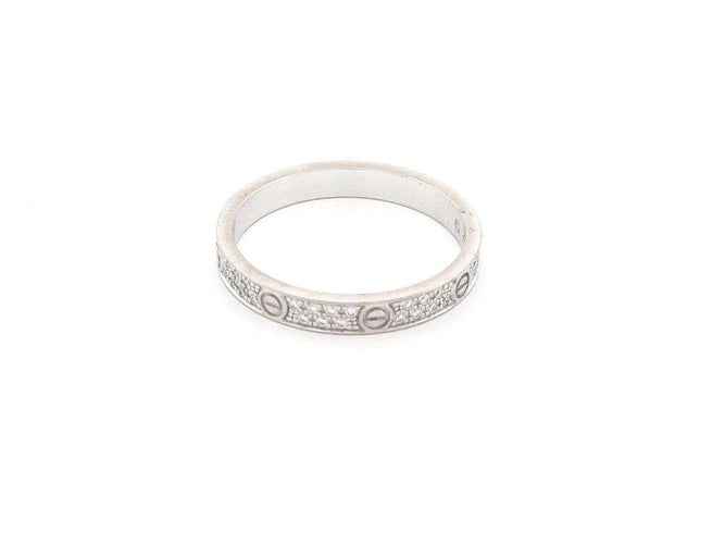 Bague 51 bague CARTIER love pm full pave diamants 58 Facettes 262133