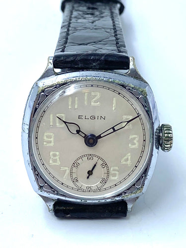 Montre Montre légionnaire Elgin, 1929 58 Facettes