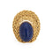 Bague Bague Vintage Lapis Lazuli Or Jaune 58 Facettes