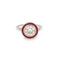 Bague 53 Bague Style Art Déco Diamants Rubis Or Gris  (Certificat) 58 Facettes BD190