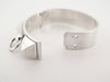 Bracelet bracelet HERMES collier de chien medor 17 argent massif 58 Facettes 263351